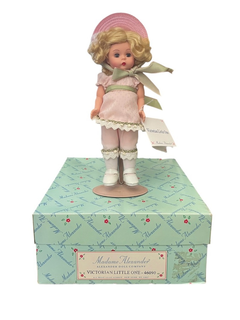 Madame Alexander Victorian Little One Girl Doll #46090 c2000 VTG MIB Collectable